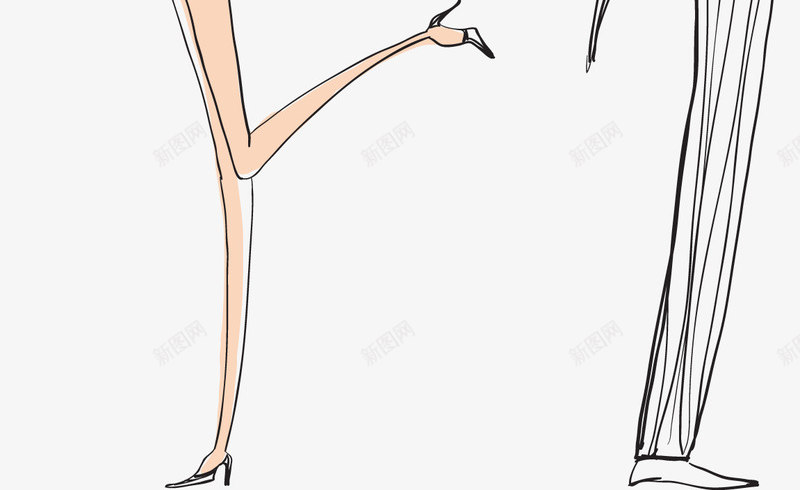 卡通婚纱照png免抠素材_新图网 https://ixintu.com 卡通 婚纱照 我们结婚啦 照片