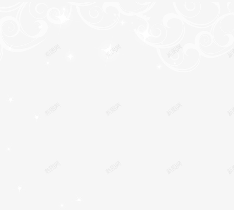 手绘灰色藤蔓png免抠素材_新图网 https://ixintu.com 小清新 弧线 弯曲 手绘 灰色 简约 藤蔓 闪光