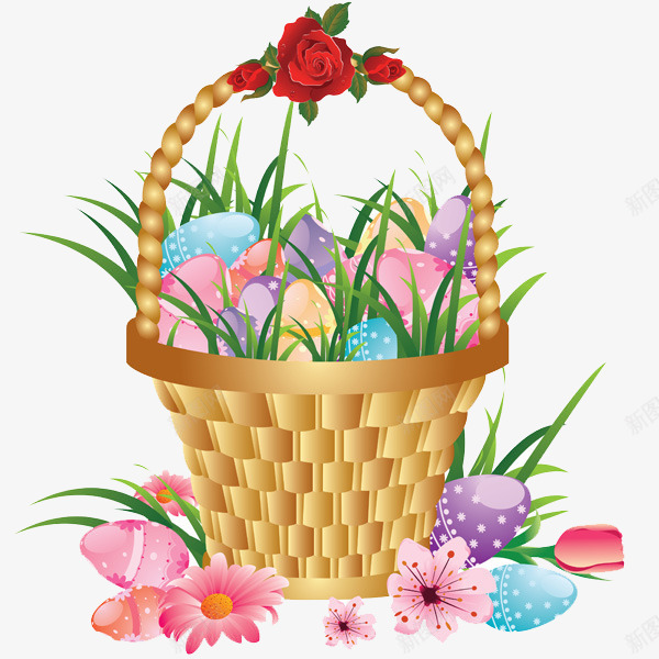 零食店开业卡通花篮png免抠素材_新图网 https://ixintu.com 卡通 开业 开业花篮 素材 花篮 零食店