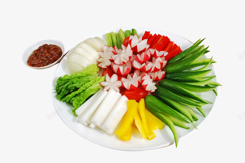 蔬菜沙拉png免抠素材_新图网 https://ixintu.com 减肥餐 萝卜 蔬菜小吃 青菜 黄瓜