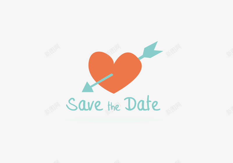 婚礼装饰logo矢量图图标ai_新图网 https://ixintu.com 婚礼logo 婚礼元素 婚礼装饰 小清新 桃心 梦幻 矢量图