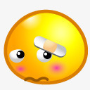 受伤可爱手绘卡通表情包图标png_新图网 https://ixintu.com 卡通 受伤 可爱 表情