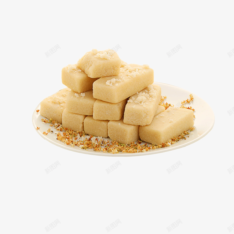 凤梨雪花膏png免抠素材_新图网 https://ixintu.com 凤梨膏 小吃 糕点 雪花膏