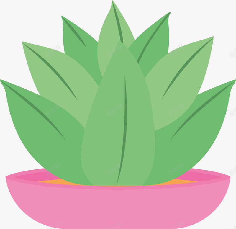 粉色花盆绿植盆栽矢量图ai免抠素材_新图网 https://ixintu.com 盆栽 矢量png 粉色花盆 绿植 绿植盆栽 绿色植物 矢量图
