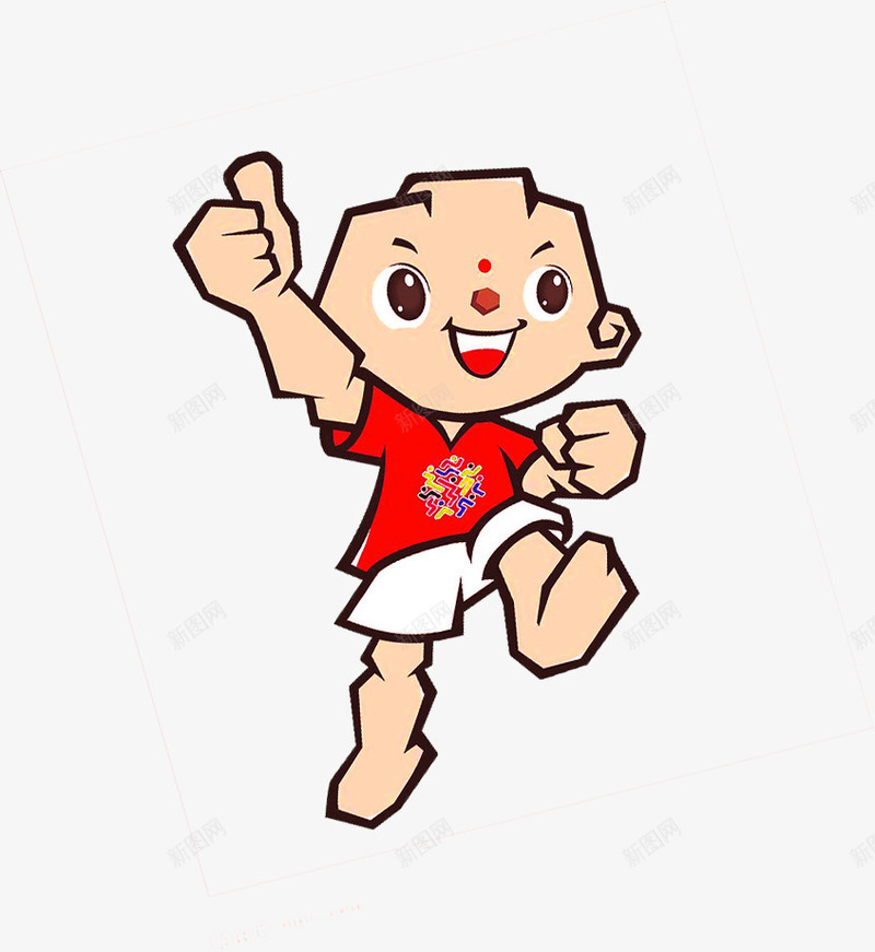 全运会吉祥物图形png免抠素材_新图网 https://ixintu.com 全运会 吉祥物 图形