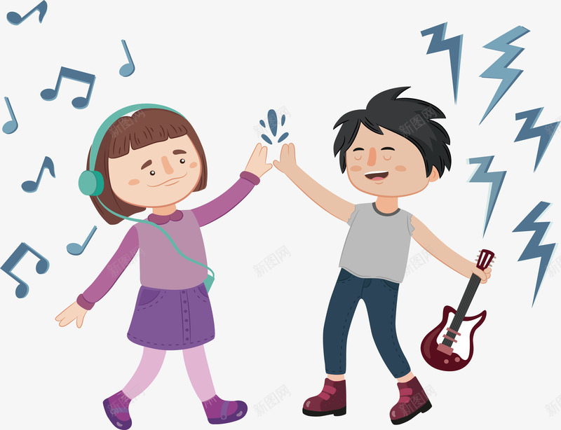 狂欢音乐节png免抠素材_新图网 https://ixintu.com 参加比赛 狂欢派对 矢量png 音乐比赛 音乐派对 音乐节