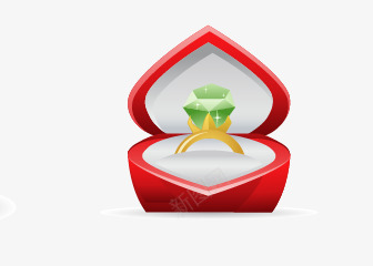 求婚戒指png免抠素材_新图网 https://ixintu.com 卡通 戒指 珠宝 礼物 表白