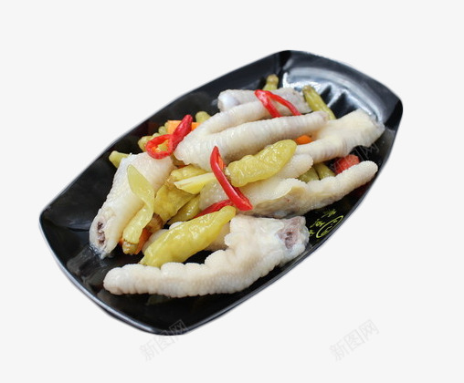 一碟麻辣泡椒鸡爪png免抠素材_新图网 https://ixintu.com 山椒凤爪 泡椒凤爪 泡椒鸡爪 泡椒鸡脚 美味 辣椒 鸡爪