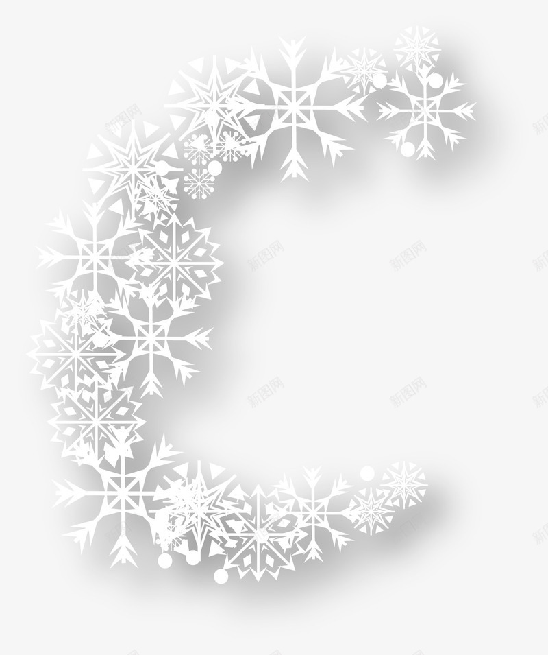 创意卡通装饰英文字母雪花字母Cpng免抠素材_新图网 https://ixintu.com 创意英文字母 字体设计 广告设计 清新靓丽英文字母 英文字母C 装饰设计 雪花英文字母