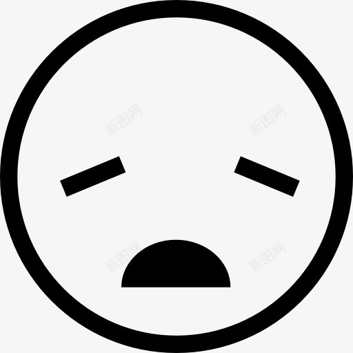 累了图标png_新图网 https://ixintu.com 厌倦情绪 头 手势 接口 脸 表情