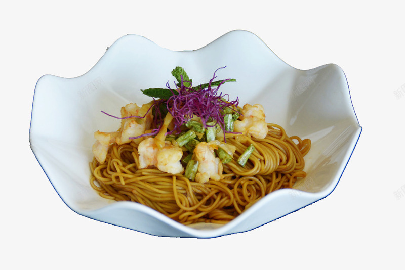 鲜虾拌面条png免抠素材_新图网 https://ixintu.com 传统美食 干拌面 快餐 拌面 摄影 盖浇面 苗条 虾 虾拌面 辣椒 面 面条 餐饮美食 鲜虾拌面