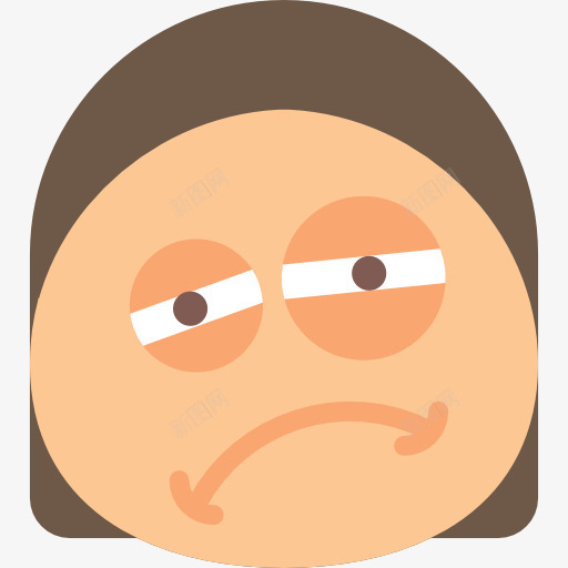 累了图标png_新图网 https://ixintu.com 休息 困了 广场 接口 睡觉 累了 累死了 耷拉眼皮 表情 表情轻松