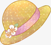 草帽png免抠素材_新图网 https://ixintu.com 头饰 帽子 草帽