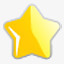 黄色的五角星icon图标图标