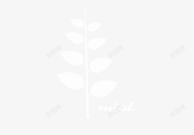 薄荷叶png免抠素材_新图网 https://ixintu.com 植物 葱 蔬菜 薄荷叶 调味品 香料
