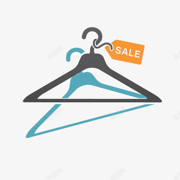 扁平化晾衣架图标png_新图网 https://ixintu.com PPT元素 icon 扁平化 晾衣架