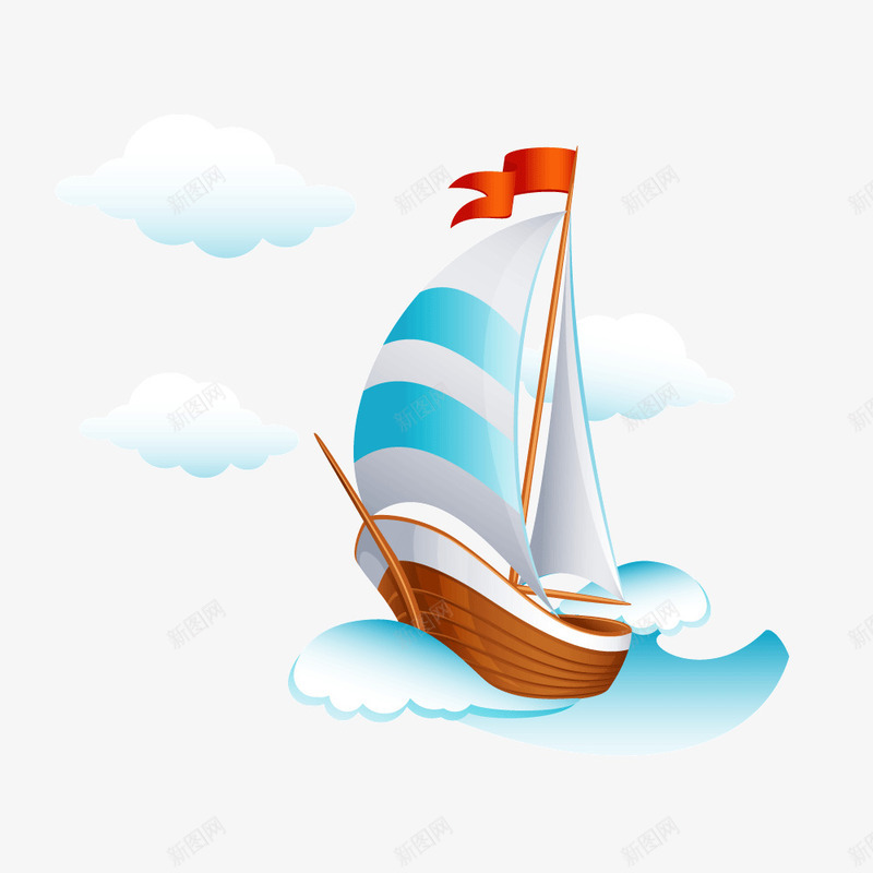 大海帆船png免抠素材_新图网 https://ixintu.com 大海 帆船 帆船大海 航行