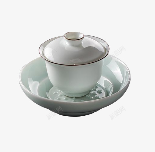 瓷器茶盏png免抠素材_新图网 https://ixintu.com 中国风 养生 民族风 瓷器茶盏 碟子莲花 茶 茶道 莲花台