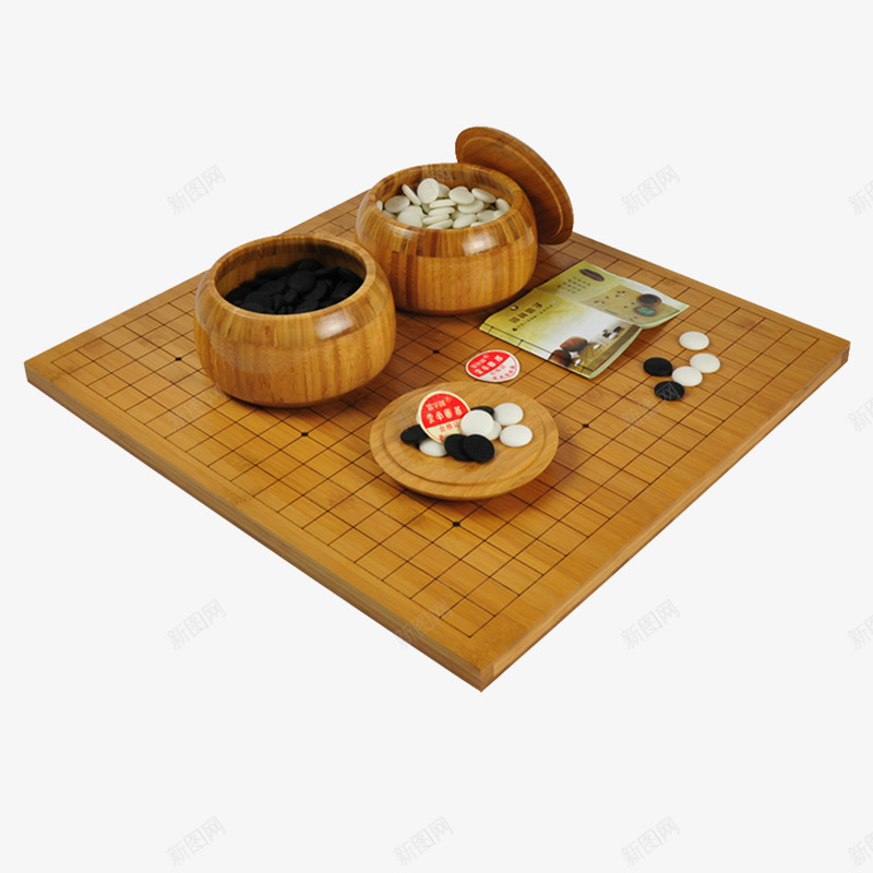 益智休闲游戏黑白棋png免抠素材_新图网 https://ixintu.com 休闲益智 围棋 棋子 棋盘 棋罐 白棋 黑棋 黑白棋