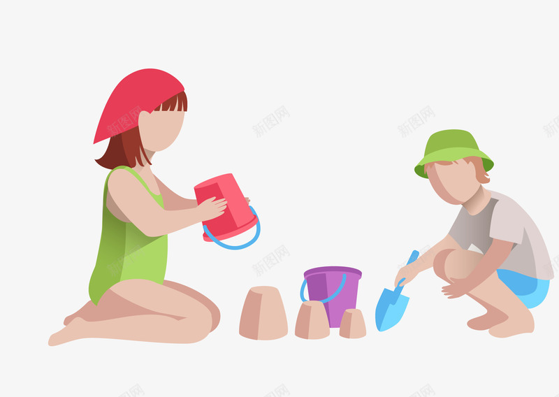家庭教育卡通图案png免抠素材_新图网 https://ixintu.com 亲子教育 人物素材 卡通图案 学习知识 家庭教育