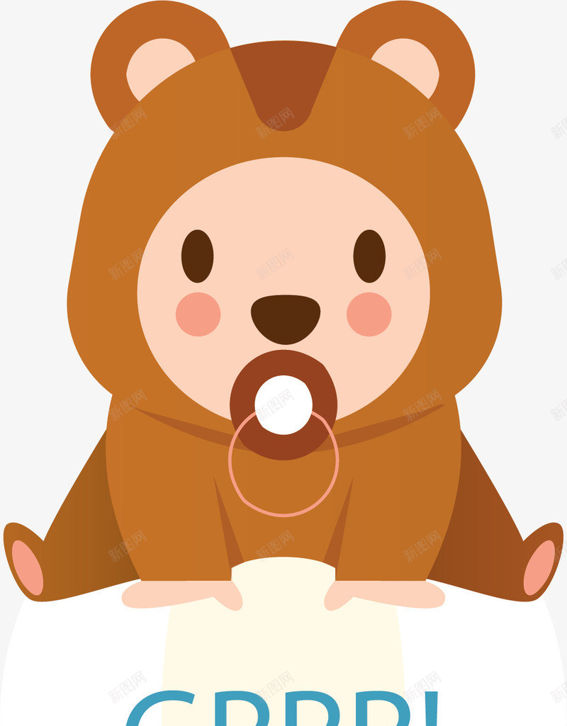 可爱小熊衣服男孩矢量图ai免抠素材_新图网 https://ixintu.com 可爱男宝贝 小熊衣服 新生婴儿 男婴 男宝宝 矢量png 矢量图