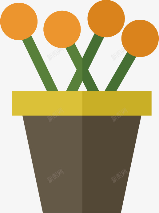 花园植物矢量图ai免抠素材_新图网 https://ixintu.com 卡通 植物 盆栽 花园 矢量图