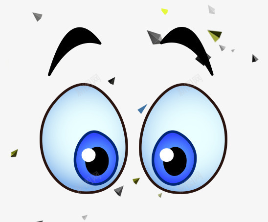 手绘人物脸部眼睛png免抠素材_新图网 https://ixintu.com 人物脸部眼睛 卡通 彩绘 手绘 手绘人脸 眼睛 表情 装饰