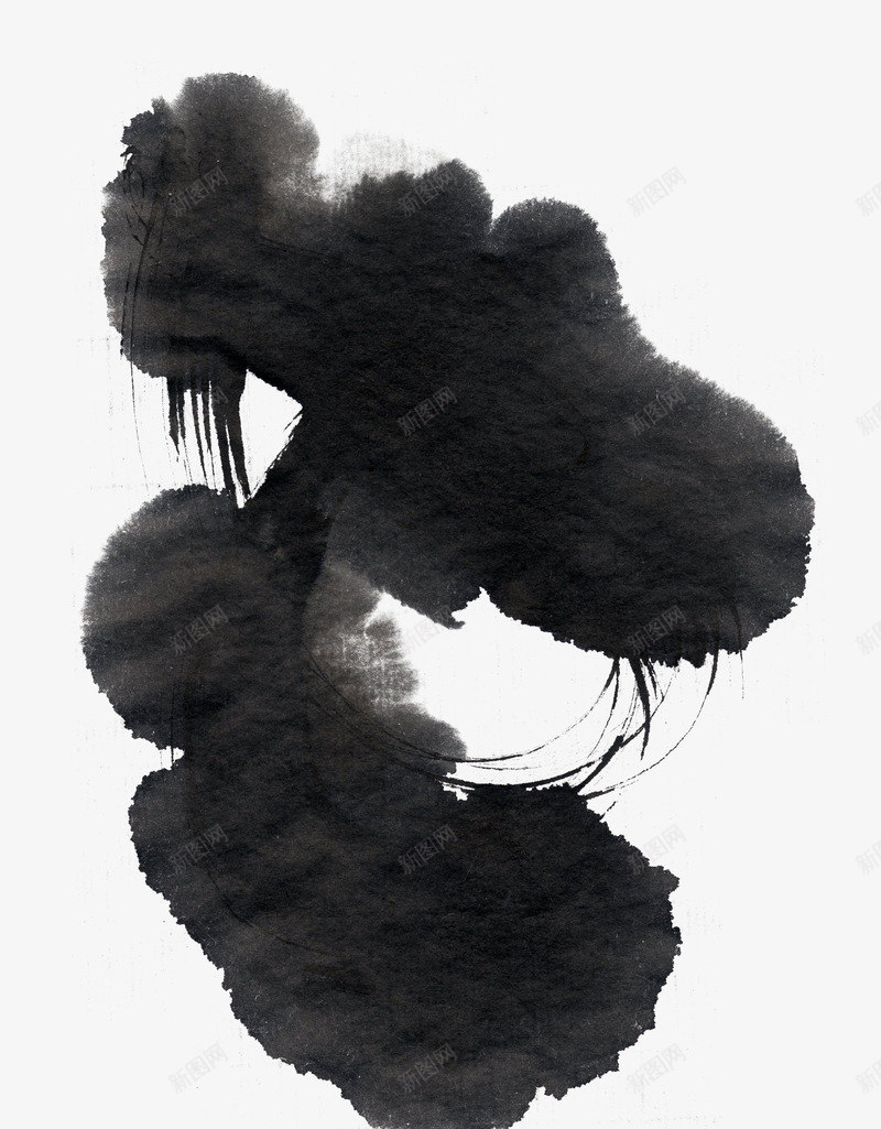 水墨水墨花中国png免抠素材_新图网 https://ixintu.com 中国风 墨色花 墨迹 毛笔墨迹素材 水墨墨迹图片 水墨晕染素材 水墨水印素材 水墨背景素材 泼墨 矢量水墨素材