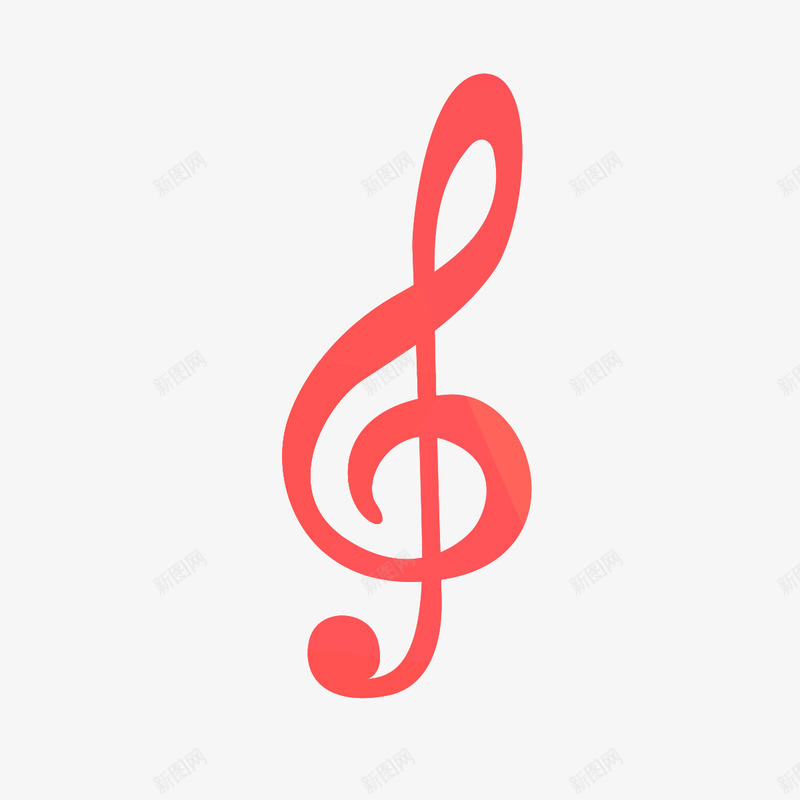 手绘卡通音符png免抠素材_新图网 https://ixintu.com 卡通 手绘 手绘卡通音符 红色 红色音符 音符