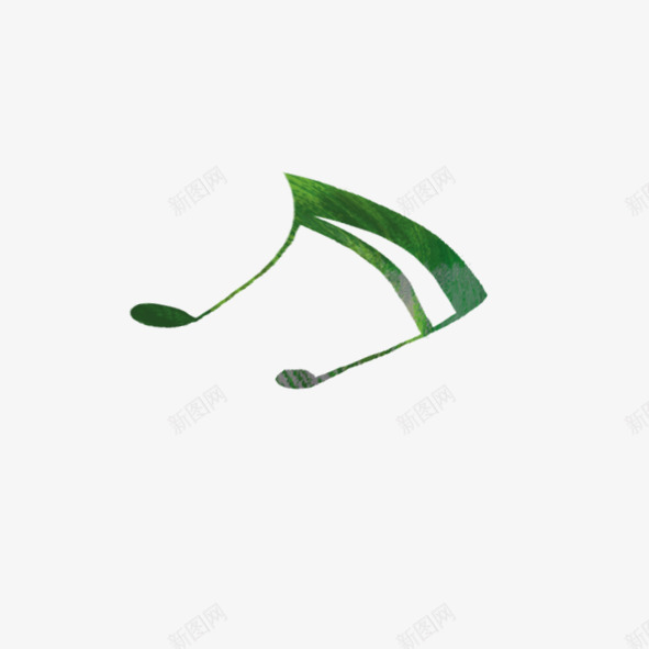 手绘绿色音符png免抠素材_新图网 https://ixintu.com 手绘 手绘绿色音符 绿色