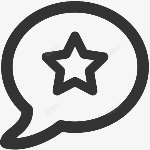 populartopicicon图标png_新图网 https://ixintu.com 对话 气泡 讨论