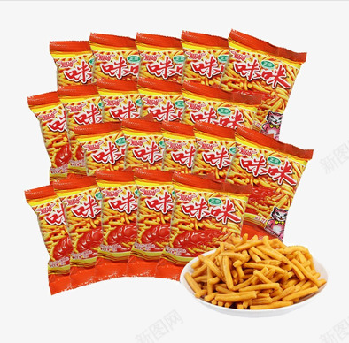 产品实物咪咪虾条png免抠素材_新图网 https://ixintu.com 咪咪虾条 零食 食品