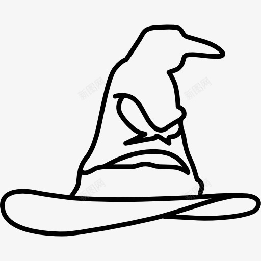 哈利波特图标png_新图网 https://ixintu.com 书 传奇 帽子 标志 电影 魔术师