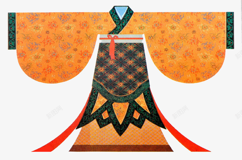 中国风魏晋南北朝服饰png免抠素材_新图网 https://ixintu.com 中国古代衣服 历史 古代 古代服装 古代服饰 女服 文化 衣服 魏晋南北朝