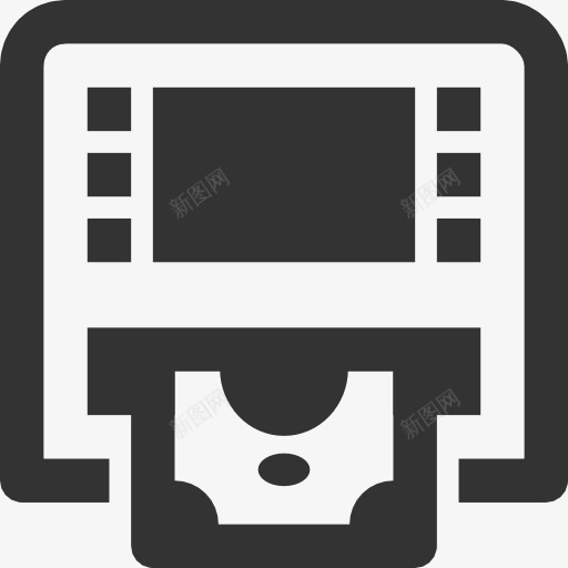 atm银行自动提款机icon图标png_新图网 https://ixintu.com ATM 取款机