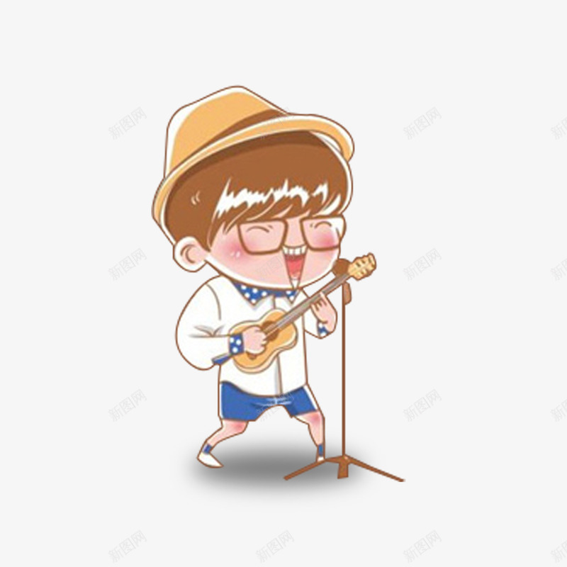 弹着吉他唱歌的男孩psd免抠素材_新图网 https://ixintu.com 寮瑰 涔愬櫒 鍚変粬 鍞辨瓕
