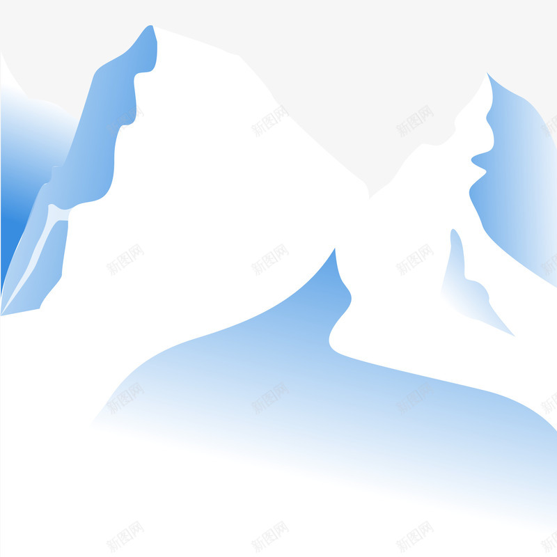 几何雪山元素矢量图ai免抠素材_新图网 https://ixintu.com 几何雪山 白色雪山 矢量雪山 雪山 矢量图