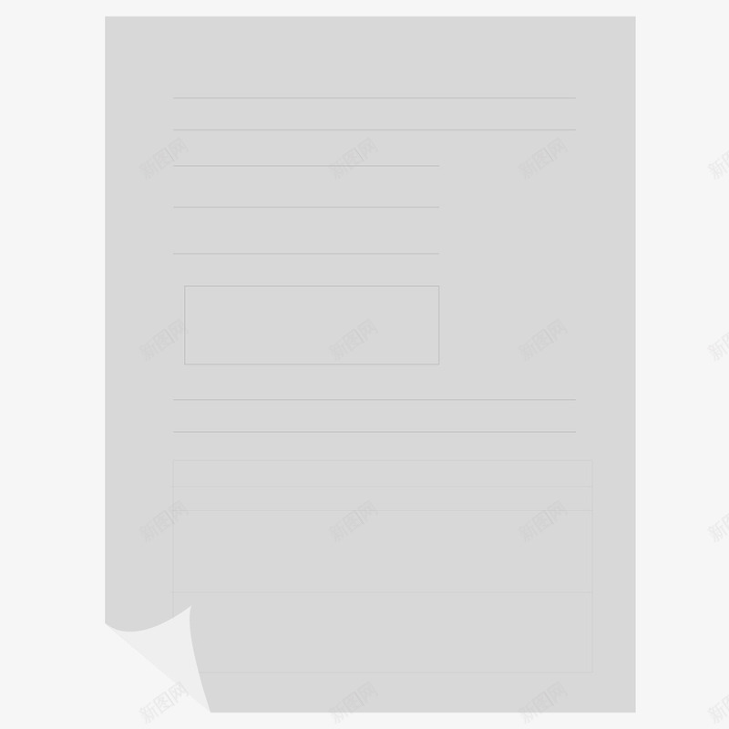 手绘办公室稿纸插画矢量图ai免抠素材_新图网 https://ixintu.com 便签 办公室 手绘 插画 文件纸 稿纸 纸张 记录纸 矢量图