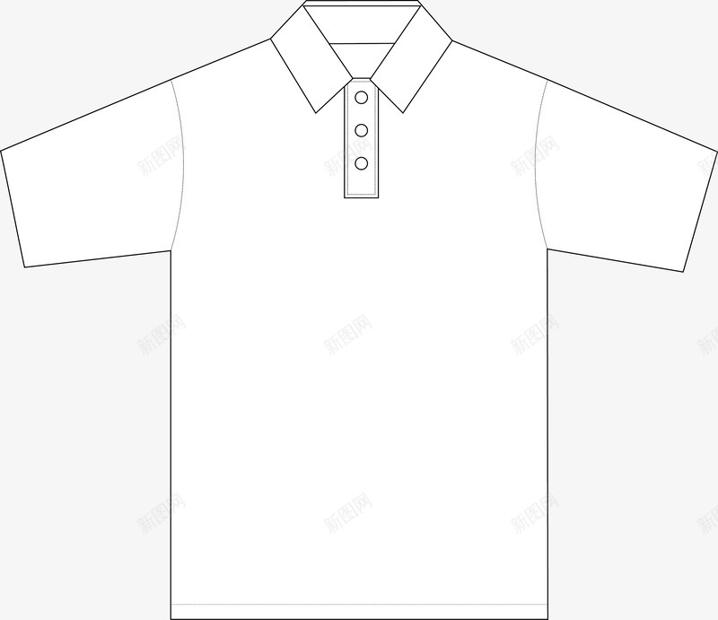 翻领T恤手绘矢量图eps免抠素材_新图网 https://ixintu.com T恤线稿图 t恤线图 休闲服装 创意翻领t恤 创意翻领t恤矢量图 半袖 印花 时尚t恤 服装设计 矢量图 翻领 翻领T恤 翻领休闲短袖t恤