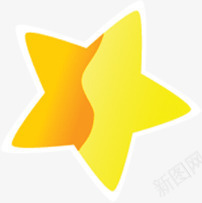 手绘黄色星星贺卡png免抠素材_新图网 https://ixintu.com 星星 贺卡 黄色