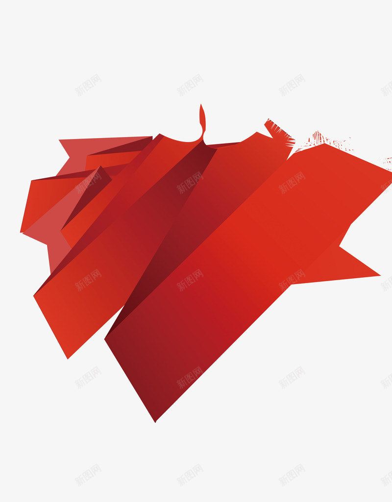 喜庆丝带标题背景装饰png免抠素材_新图网 https://ixintu.com 元旦 元旦矢量素材 圣诞节 圣诞节免费图库 圣诞节矢量素材 红色喜庆