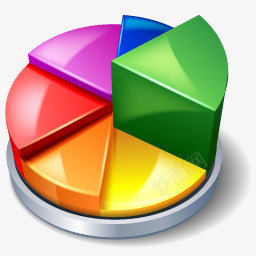 饼形统计表icon图标png_新图网 https://ixintu.com chart 图表 统计 饼形图