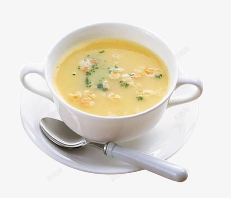 美味的米糊片png免抠素材_新图网 https://ixintu.com 健康食品 小勺子 米糊 辅食