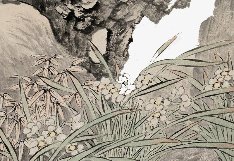 水墨灵芝草png免抠素材_新图网 https://ixintu.com 中国风 创意 半野生 古风 山 手绘 手绘灵芝 灵芝 药材 褐色