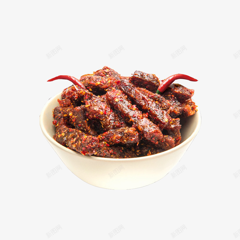 产品实物红辣椒麻辣手撕牛肉干png免抠素材_新图网 https://ixintu.com nbs 产品实物 休闲零食 小吃 手撕 手撕牛肉干 牛肉干 瘦肉 红辣椒 美味 肉干 麻辣