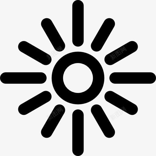 星太阳形状图标png_新图网 https://ixintu.com flaticon集 太阳 形状 星 星星 符号