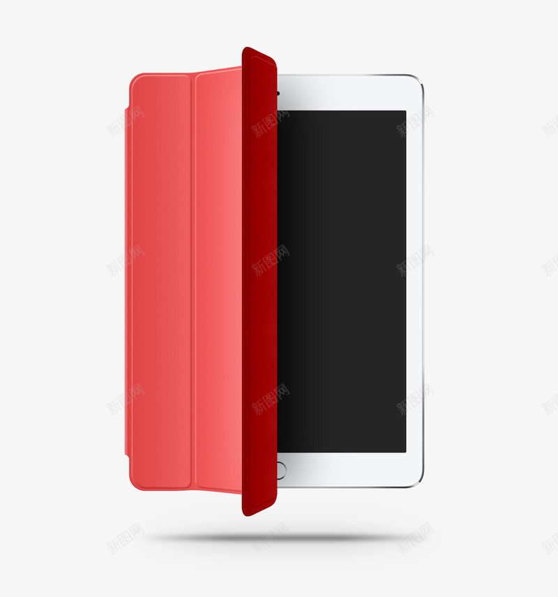 iPadAir保护膜png免抠素材_新图网 https://ixintu.com 产品实物 保护膜 保护膜素材 免抠素材 免费下载 样机保护膜 红色保护膜