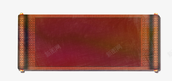 欧式卷轴png免抠素材_新图网 https://ixintu.com 卷轴 复古卷轴图片