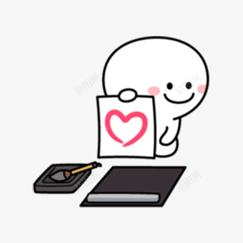 迷你兔子图标png_新图网 https://ixintu.com 卡通 卡通人物 图标 彩绘 手绘 插画 爱心 表情包 迷你兔子