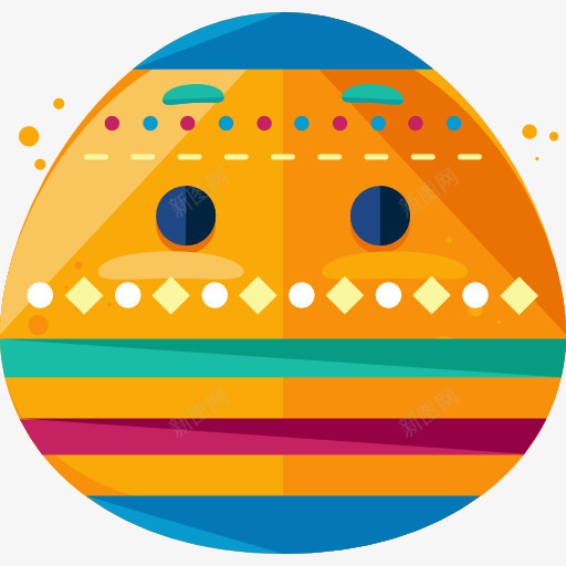 复活节彩蛋图标png_新图网 https://ixintu.com emoji 复活节 复活节彩蛋 表情符号